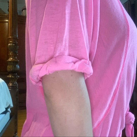WE THE FREE Pink Short Sleeve Tee Size XS NWOT - Picture 6 of 10